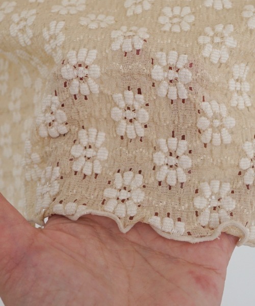 flower（フラワー）の「フラワリーメロートップ（Tシャツ/カットソー・レディース・アイボリー/ベージュ・FREE）」の19枚目の写真