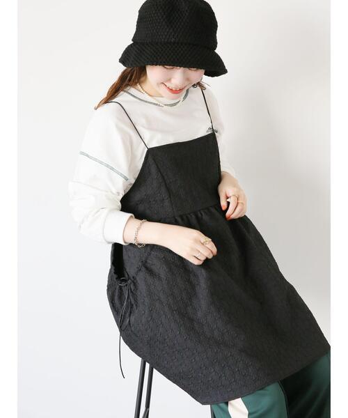 ehka sopo(エヘカソポ)の「配色ステッチプリントロンT(Tシャツ/カットソー・レディース・ベージュ/オフホワイト/ミント・F)」の20枚目の写真