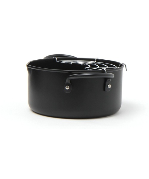 LAKOLE（ラコレ）の「IH天ぷら鍋[16cm] / 968028（鍋/フライパン・レディース・ブラック・FREE）」の2枚目の写真