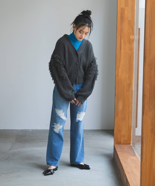 bohmal(ボマール)の「ポインテッドトゥリボンパンプス(パンプス・レディース・シルバー/ブラック・23.0cm/24.5cm/24.0cm/23.5cm)」の6枚目の写真