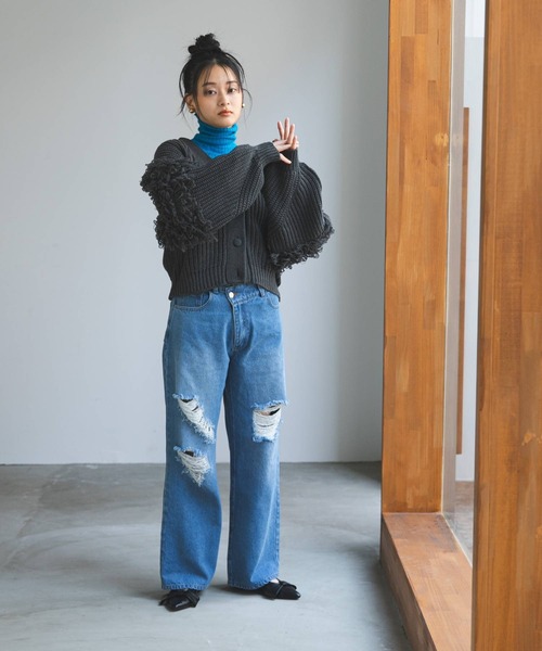 bohmal(ボマール)の「ポインテッドトゥリボンパンプス(パンプス・レディース・シルバー/ブラック・23.0cm/24.5cm/24.0cm/23.5cm)」の7枚目の写真