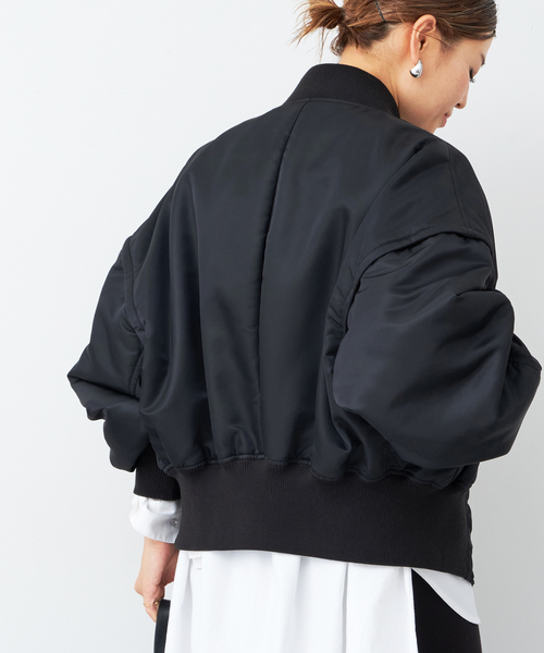 CALUX（キャラクス）の「【CALUX/キャラクス】SHORT BOMBER JACKET（MA