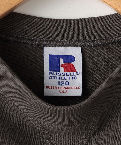 Russell Athletic(ラッセルアスレティック)の「【SHIPS KIDS別注】RUSSELL ATHLETIC:80~90cm / スウェット(スウェット・キッズ・オートミール/チャコールグレー・90/80)」の8枚目の写真