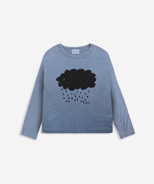 BOBO CHOSES(ボボショーズ)の「Cloud long sleeve T-shirt(Tシャツ/カットソー・キッズ・ブルー・6-7YEAR/4-5YEAR/2-3YEAR/8Y-10Y/10Y-12Y)」の5枚目の写真
