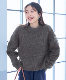 coca（coca） | ブークレボリュームスリーブニット(ニット/セーター)