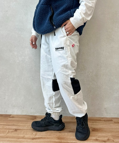 THRASHER(スラッシャー)の「ナイロンパンツ(その他パンツ・メンズ・ホワイト/グリーン/ブラック・LARGE/MEDIUM)」の8枚目の写真