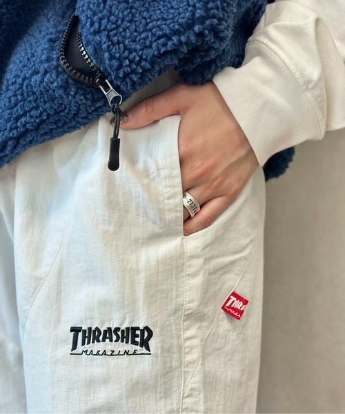 THRASHER(スラッシャー)の「ナイロンパンツ(その他パンツ・メンズ・ホワイト/グリーン/ブラック・LARGE/MEDIUM)」の11枚目の写真