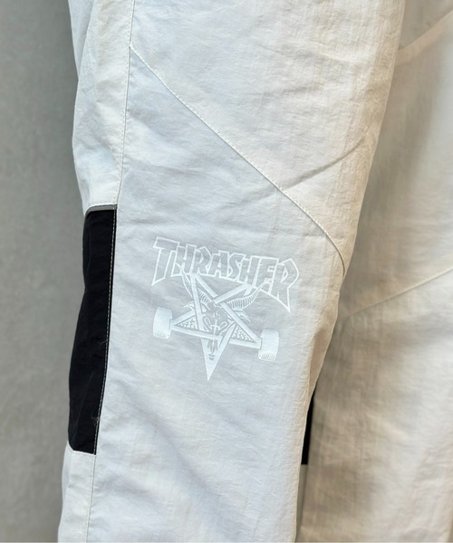 THRASHER(スラッシャー)の「ナイロンパンツ(その他パンツ・メンズ・ホワイト/グリーン/ブラック・LARGE/MEDIUM)」の13枚目の写真