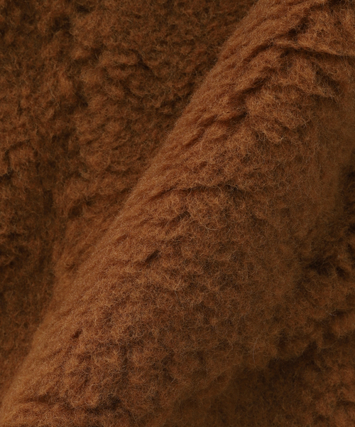 CAMIEL FORTGENS（カミエル フォートへンス）の「【CAMIEL FORTGENS / カミエル・フォートヘンス】ZIP VEST WOOL FLEECE（ダウンベスト・メンズ・ブラウン・MEDIUM）」の16枚目の写真