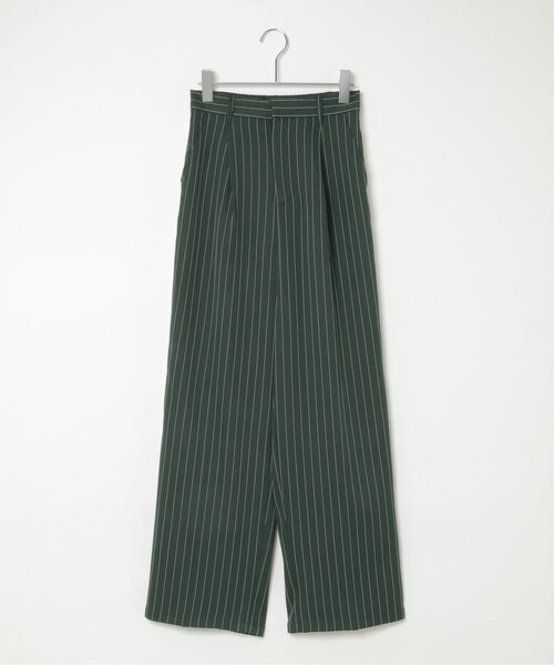 VENCEEXCHANGE（ヴァンスエクスチェンジ）の「【セットアップ対応】ピンストライプストレートパンツ（その他パンツ・レディース・グリーン/ネイビー/ブラック/ベージュ・FREE）」の7枚目の写真