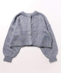 Q | モヘアタッチ2wayショートカーデ(カーディガン/ボレロ)