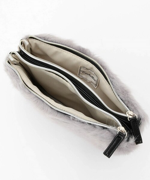 &Bridge(アンドブリッジ)の「Cachellier 3層ショルダーバッグ(ショルダーバッグ・レディース・グレー・99)」の4枚目の写真