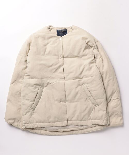 HONEYSUCKLE ROSE（ハニーサックルローズ）の「【HONEYSUCKLE ROSE】マフラー付き中綿ジャケット（その他アウター・レディース・ブラック/オフホワイト・L/M）」の5枚目の写真