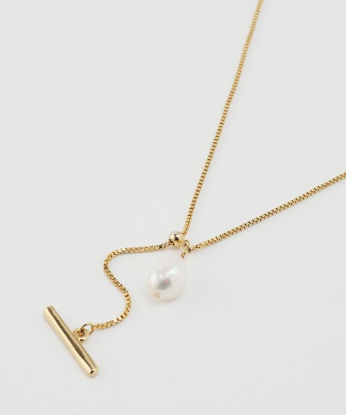 BARNYARDSTORM（バンヤードストーム）の「BARNYARDSTORM / １粒パールスライダーネックレス（ネックレス・レディース・その他2/その他1・FREE）」の14枚目の写真