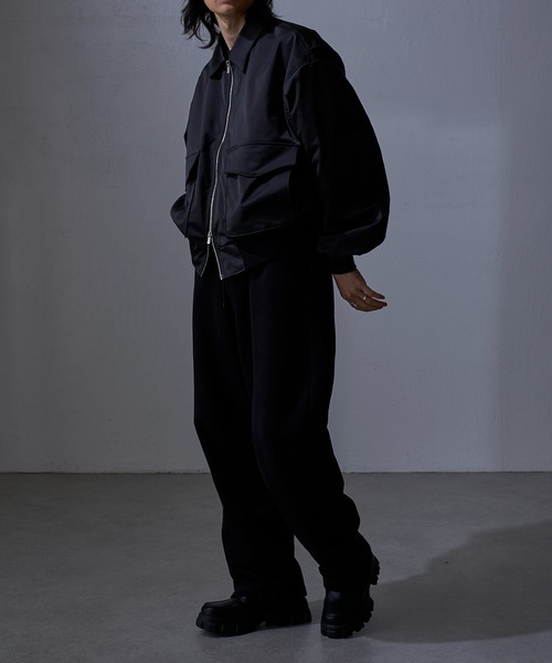 【Lui′s】レザージャケットA-2 TYPE ブラック Mサイズ Lui's（ルイス）の「A-2フライトジャケット（ブルゾン）」 - WEAR