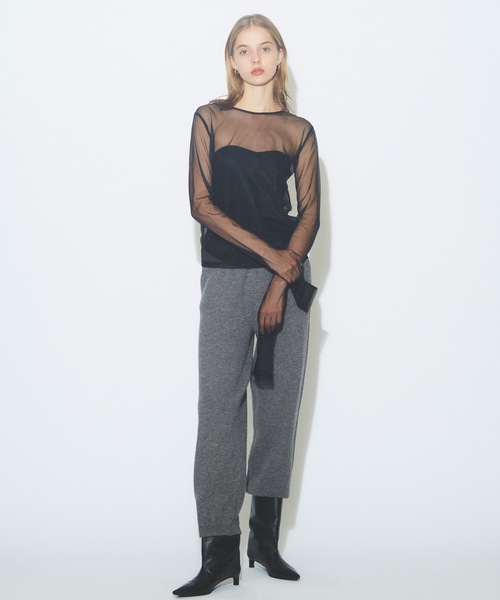 yae（ヤエ）の「New super long sleeve tulle/Newスーパーロング