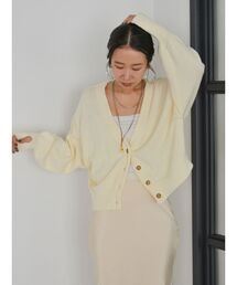 Ungrid | 【WEB限定】カラールーズニットショートカーデ(カーディガン/ボレロ)