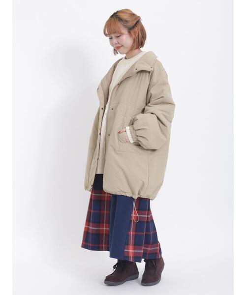 Samansa Mos2（サマンサ モスモス）の「【撥水加工】モンスターコート（その他アウター・レディース・ブラック/ベージュ/カーキ・F）」の15枚目の写真