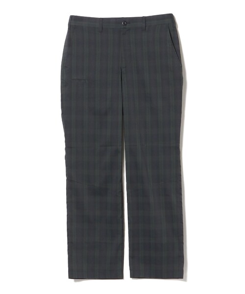 BEAMS GOLF ORANGE LABEL / ドットエア（R）チェック ストレートパンツ