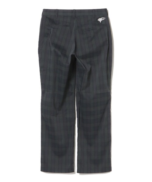 BEAMS GOLF ORANGE LABEL / ドットエア（R）チェック ストレートパンツ
