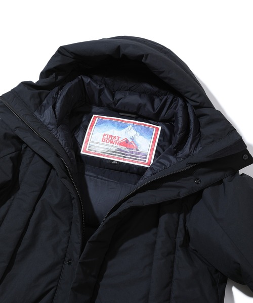 FIRST DOWN（ファーストダウン）の「【FIRSTDOWN/ファーストダウン】WRAP DOWN PARKA DICROS MAURI（ダウンジャケット/コート・メンズ・ブラック/ブラウン・02/03/04）」の6枚目の写真