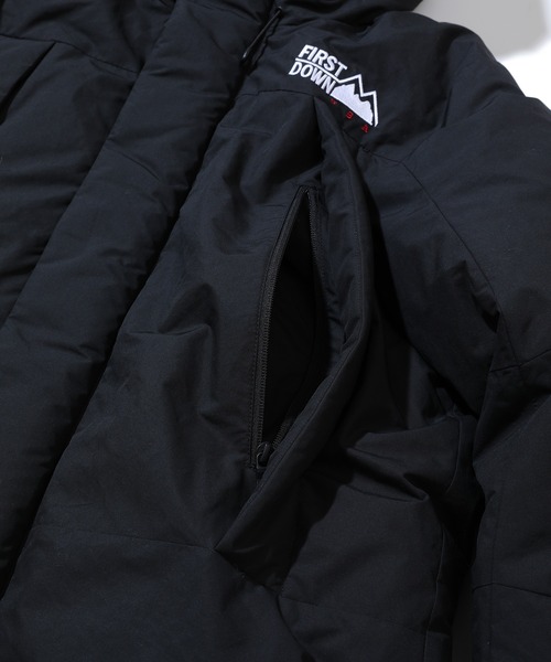 FIRST DOWN（ファーストダウン）の「【FIRSTDOWN/ファーストダウン】WRAP DOWN PARKA DICROS MAURI（ダウンジャケット/コート・メンズ・ブラック/ブラウン・02/03/04）」の7枚目の写真