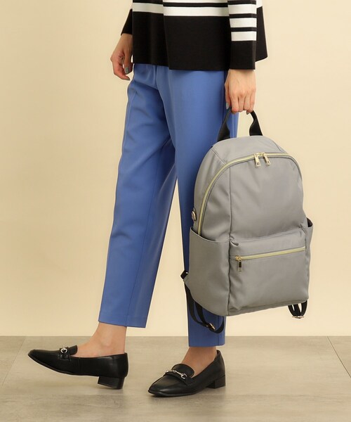 grove（グローブ）の「◆【インスタ企画】撥水多機能リュック（バックパック/リュック・レディース・グレー/ライトグレー/ブラック/アイボリー系7/ブラック系7・00）」の3枚目の写真