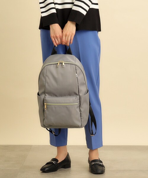 grove（グローブ）の「◆【インスタ企画】撥水多機能リュック（バックパック/リュック・レディース・グレー/ライトグレー/ブラック/アイボリー系7/ブラック系7・00）」の6枚目の写真