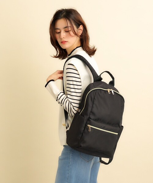 grove（グローブ）の「◆【インスタ企画】撥水多機能リュック（バックパック/リュック・レディース・グレー/ライトグレー/ブラック/アイボリー系7/ブラック系7・00）」の8枚目の写真