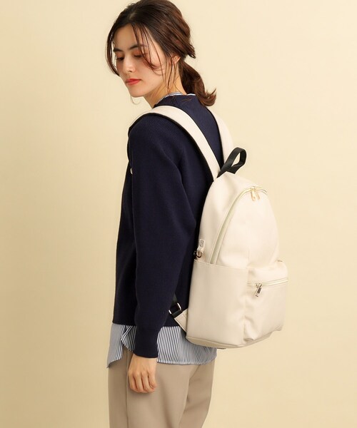 grove（グローブ）の「◆【インスタ企画】撥水多機能リュック（バックパック/リュック・レディース・グレー/ライトグレー/ブラック/アイボリー系7/ブラック系7・00）」の10枚目の写真