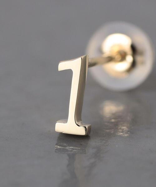 ユナイテッドアローズ k10ピアス K10 パイプ ピアス