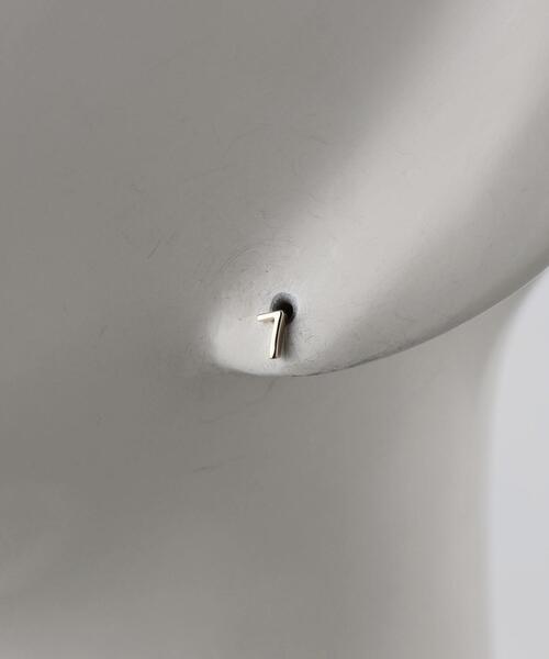 ユナイテッドアローズ k10ピアス K10 パイプ ピアス