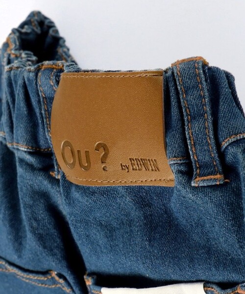 EDWIN（エドウィン）の「【Ou? by EDWIN】ワイドストレートデニムパンツ（デニムパンツ・キッズ・ブルー/ブラック/ネイビー・150/130/140/100/110/120/90）」の10枚目の写真