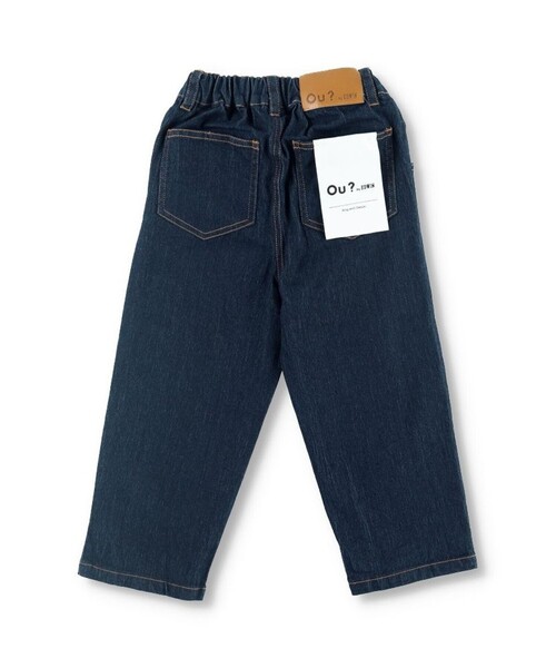 EDWIN（エドウィン）の「【Ou? by EDWIN】ワイドストレートデニムパンツ（デニムパンツ・キッズ・ブルー/ブラック/ネイビー・150/130/140/100/110/120/90）」の14枚目の写真