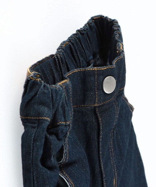 EDWIN（エドウィン）の「【Ou? by EDWIN】ワイドストレートデニムパンツ（デニムパンツ・キッズ・ブルー/ブラック/ネイビー・150/130/140/100/110/120/90）」の19枚目の写真