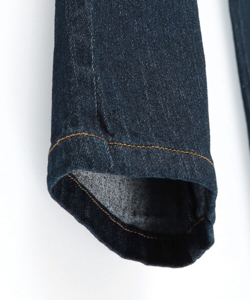 EDWIN（エドウィン）の「【Ou? by EDWIN】ワイドストレートデニムパンツ（デニムパンツ・キッズ・ブルー/ブラック/ネイビー・150/130/140/100/110/120/90）」の22枚目の写真