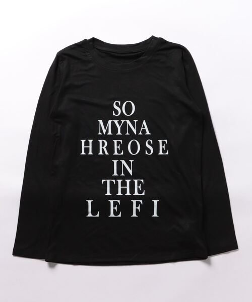 CLEA(クレア)の「ロゴレタリングスリムラインTシャツ(Tシャツ/カットソー・レディース・ホワイト/ライトグレー/ブラック・FREE)」の18枚目の写真