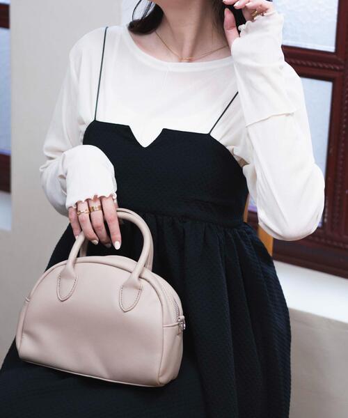 WEGO（ウィゴー）の「WEGO/シアーベロアトップス（Tシャツ/カットソー・レディース・ブラック/オフホワイト・FREE）」の9枚目の写真