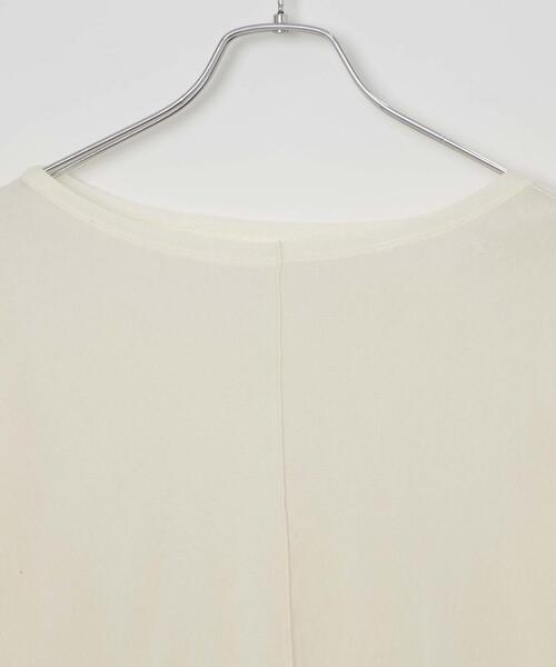 WEGO（ウィゴー）の「WEGO/シアーベロアトップス（Tシャツ/カットソー・レディース・ブラック/オフホワイト・FREE）」の18枚目の写真