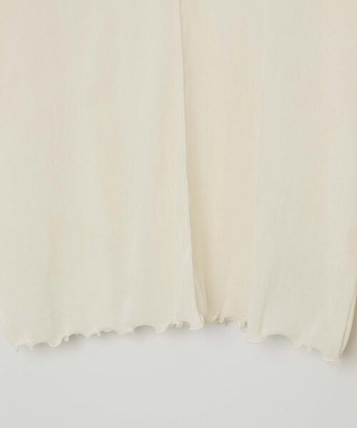 WEGO（ウィゴー）の「WEGO/シアーベロアトップス（Tシャツ/カットソー・レディース・ブラック/オフホワイト・FREE）」の20枚目の写真