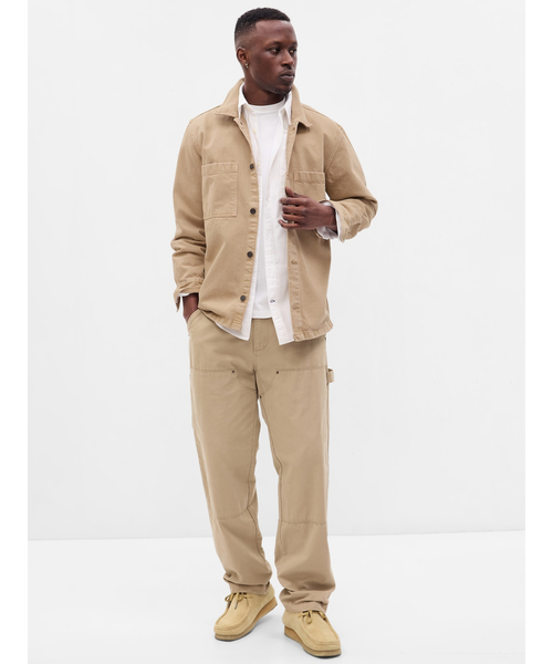 GAP XL ベージュ ジャケット 90s GAP オールド ギャップ コーデュロイ 内ボア ジャケット ベージュ