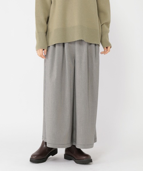 studio CLIP（スタディオクリップ）の「イージーケア洗えるTRスカーチョ（その他パンツ・レディース・その他1/アイボリー/その他2/カーキ・LARGE/PF/MEDIUM/ﾌﾘｰ(L)）」の9枚目の写真