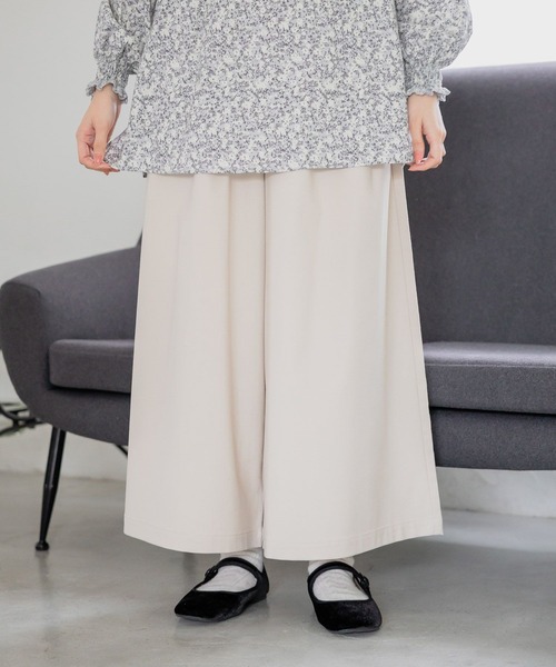 studio CLIP（スタディオクリップ）の「イージーケア洗えるTRスカーチョ（その他パンツ・レディース・その他1/アイボリー/その他2/カーキ・LARGE/PF/MEDIUM/ﾌﾘｰ(L)）」の8枚目の写真