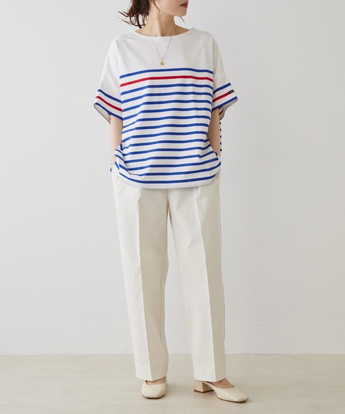 Le Minor（ルミノア）の「【Le minor】ドルマンボーダーTシャツ（Tシャツ/カットソー・レディース・その他1/その他2・FREE）」の12枚目の写真