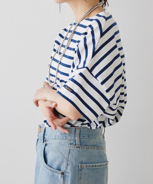 Le Minor（ルミノア）の「【Le minor】ドルマンボーダーTシャツ（Tシャツ/カットソー・レディース・その他1/その他2・FREE）」の17枚目の写真