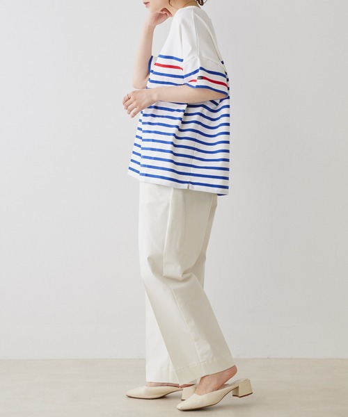 Le Minor（ルミノア）の「【Le minor】ドルマンボーダーTシャツ（Tシャツ/カットソー・レディース・その他1/その他2・FREE）」の13枚目の写真