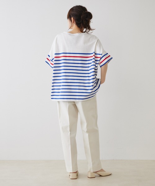 Le Minor（ルミノア）の「【Le minor】ドルマンボーダーTシャツ（Tシャツ/カットソー・レディース・その他1/その他2・FREE）」の14枚目の写真