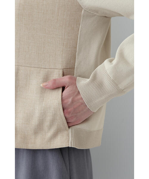 【セール】◆コンビブルゾン（ブルゾン）｜human woman（ヒューマンウーマン）