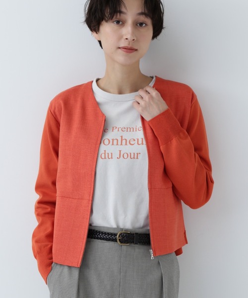【セール】◆コンビブルゾン（ブルゾン）｜human woman（ヒューマンウーマン）