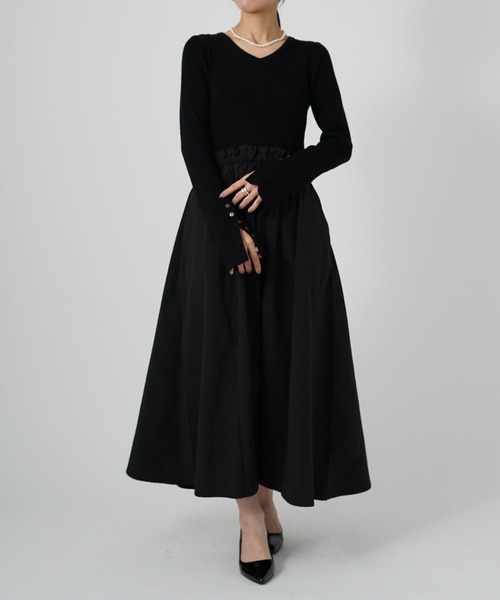 BARNYARDSTORM（バンヤードストーム）の「BARNYARDSTORM / ドッキング２ＷＡＹワンピース（ワンピース・レディース・ブラック/ネイビー・FREE）」の7枚目の写真